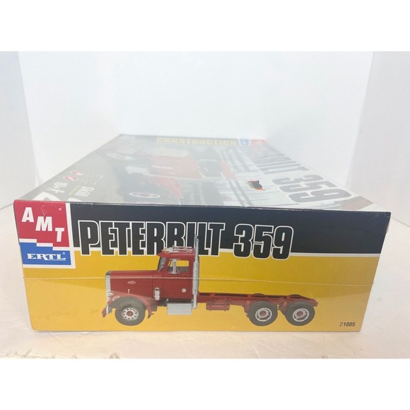 AMT PETERBILT 359-CUMMINS ENGINE-AMT 31005 OLD STOCK-FS ### MODEL CAR - Picture 5 of 8
